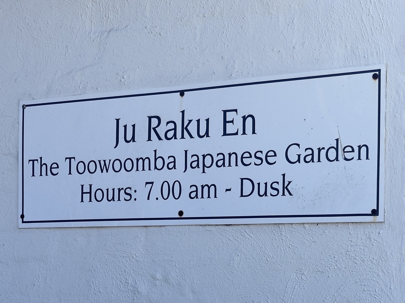 Ju Raku En Japanese Garden